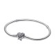 BRACCIALE CON CHIUSURA A CUORE E ALI D'ANGELO