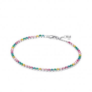 BRACCIALE TENNIS MULTICOLORE