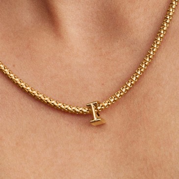 CHARM LETTERA I IN ORO 14K