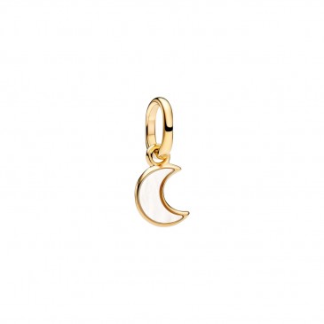 MINI CHARM PENDENTE LUNA CRESCENTE BIANCA PANDORA ME