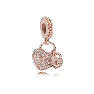 Charm pendente Lucchetti d'Amore