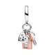 PENDENTE CHIAVE, LUCCHETTO E CUORE
