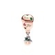 CHARM BABBO NATALE IN MONGOLFIERA