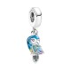 CHARM PENDENTE PAPPAGALLO DEL PARADISO