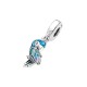 CHARM PENDENTE PAPPAGALLO DEL PARADISO
