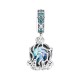 CHARM PENDENTE POLPO VETRO DI MURANO