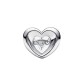 CUORE SPLENDENTE CON PIETRA