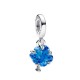 ALBERO DELLA VITA VETRO DI MURANO BLU