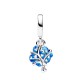 ALBERO DELLA VITA VETRO DI MURANO BLU