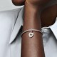 PENDENTE DOPPIO CUORE CON PERLE COLTIVATE IN ACQUA DOLCE