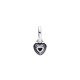 CHARM MINI PENDENTE BLACK CHAKRA HEART PANDORA ME