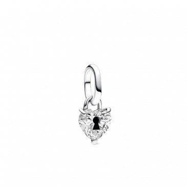 Charm Mini Pendente Keyhole Heart Pandora ME