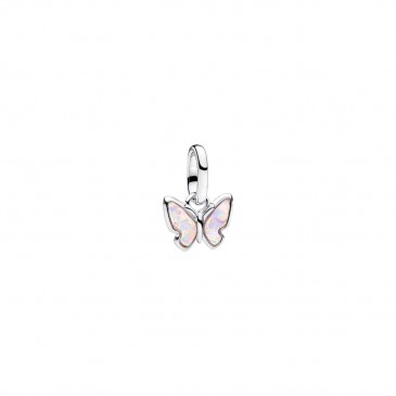 CHARM MINI PENDENTE FARFALLA ROSA PANDORA ME