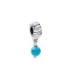 CHARM  PENDENTE PIETRA DELL'OCEANO