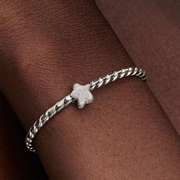 MINI CHARM STELLA EFFETTO DIAMANTATO