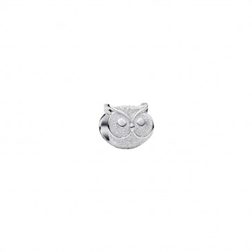 MINI CHARM GUFO EFFETTO DIAMANTATO