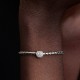 MINI CHARM GUFO EFFETTO DIAMANTATO