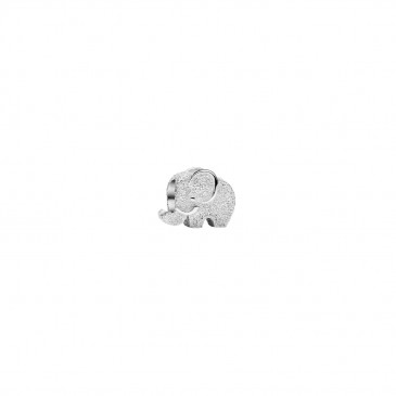 MINI CHARM ELEFANTE EFFETTO DIAMANTATO