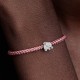 MINI CHARM ELEFANTE EFFETTO DIAMANTATO