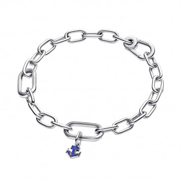 MINI CHARM PENDENTE ANCORA BLU PANDORA ME