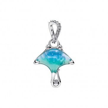 CHARM PENDENTE MANTA VETRO DI MURANO