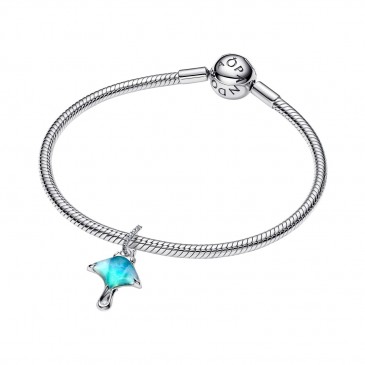 CHARM PENDENTE MANTA VETRO DI MURANO