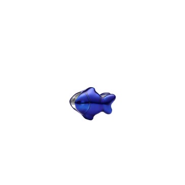 MINI CHARM PESCE EFFETTO METALLICO BLU