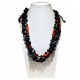 COLLANA NORMA ONICE EMATITE CORALLO ROSSO ORO