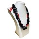COLLANA NORMA ONICE EMATITE CORALLO ROSSO ORO