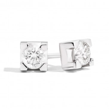 ORECCHINI SOLITARI MARIATERESA BR 0,20 G-VS