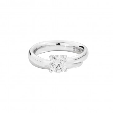 ANELLO ETERNITY BRILL SOLITARIO CT 0,19 E-SI