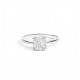 ANELLO SOLITARIO NODO D'AMORE CT 0,10 G VS