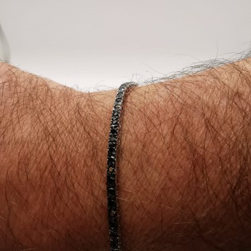 BRACCIALE TENNIS DIAM.NERI CT.0,61