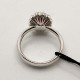 ANELLO CESTINO RUBINO CT.1,01 E DIAM. CT. 0,61