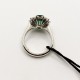 ANELLO SMERALDO CT 1,48 E BRILL CT 0,95