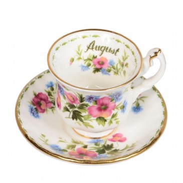 FLOWER AGOSTO TAZZA CAFFE' C/P