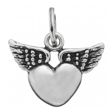 CHARM CUORE ALATO