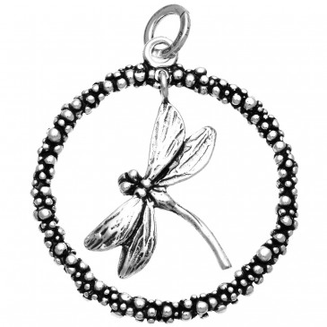 CHARM LIBELLULA PERLAGE GRANDE