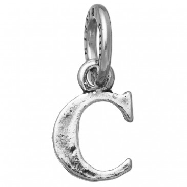 MINI CHARM LETTERA LOGO C