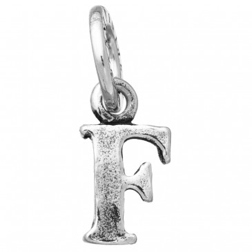 MINI CHARM LETTERA LOGO F