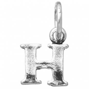 MINI CHARM LETTERA LOGO H