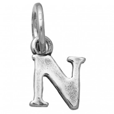 MINI CHARM LETTERA LOGO N