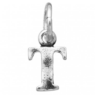 MINI CHARM LETTERA LOGO T