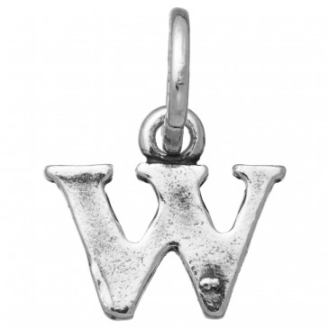 MINI CHARM LETTERA LOGO W