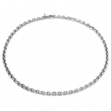 COLLANA CATENA OVALE CM 50