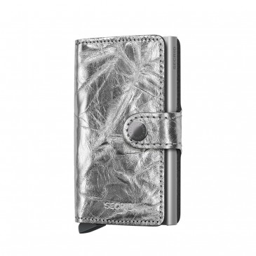 MINIWALLET CRUNCH SILVER
