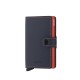 MINIWALLET MATTE NIGHTBLUE & ORANGE