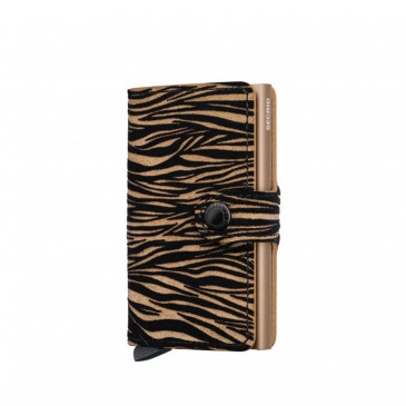 MINIWALLET ZEBRA BEIGE