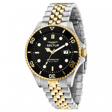 230 43MM AUTO 3H BLACK DIAL