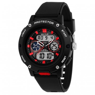 EX-44 47MM DIGITAL BLACK DIAL
